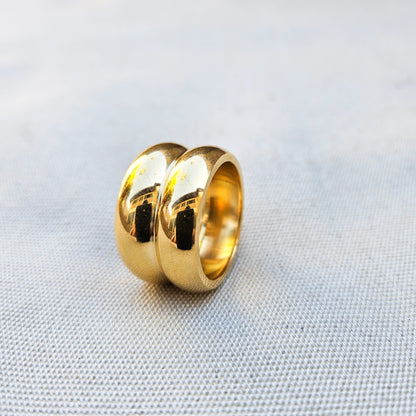 Zora Double ring in Gold